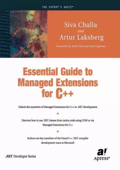 [DOWLOAD]-Essential Guide To Managed Extensions For C++
