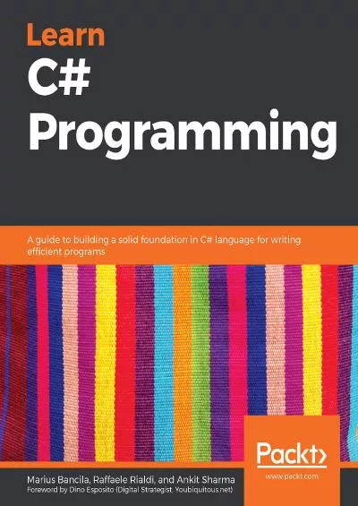 [BEST]-Learn C Programming: A guide to building a solid foundation in C language for writing