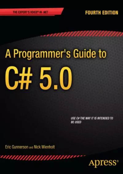 [eBOOK]-A Programmer\'s Guide to C 5.0 (Expert\'s Voice in .NET)