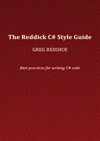 [eBOOK]-The Reddick C Style Guide: Best practices for writing C code