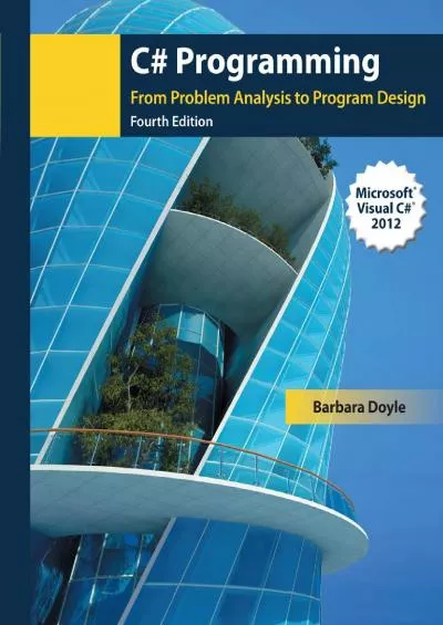 [FREE]-C Programming: From Problem Analysis to Program Design