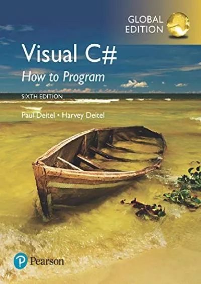 [READING BOOK]-Visual C How to Program, Global Edition