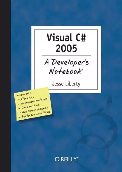 [FREE]-Visual C 2005: A Developer\'s Notebook