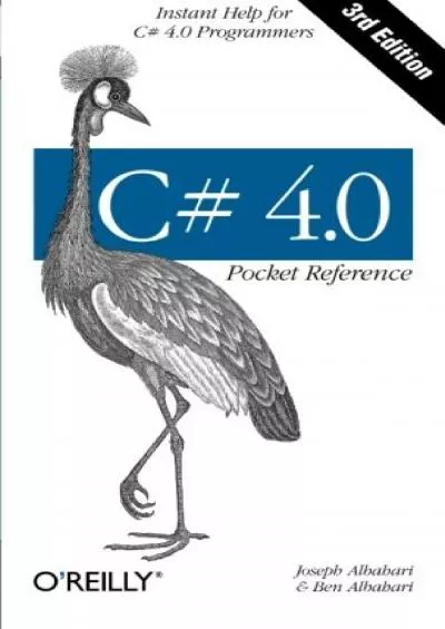 [eBOOK]-C 4.0 Pocket Reference: Instant Help for C 4.0 Programmers