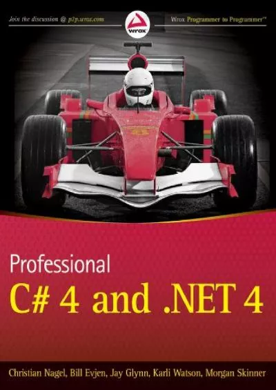 [eBOOK]-Professional C 4.0 and .NET 4