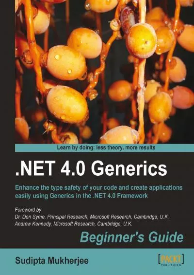 [eBOOK]-.NET Generics 4.0 Beginner’s Guide
