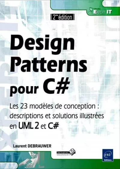 [BEST]-Design Patterns pour C - Les 23 modèles de conception : descriptions et solutions