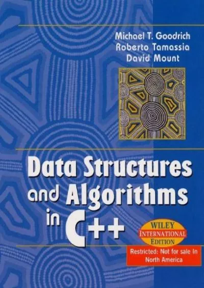 [DOWLOAD]-Data Structures and Algorithms in C++