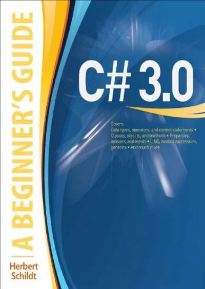 [DOWLOAD]-C 3.0: A Beginner\'s Guide
