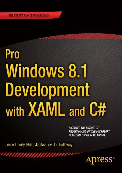 [FREE]-Pro Windows 8.1 Development with XAML and C