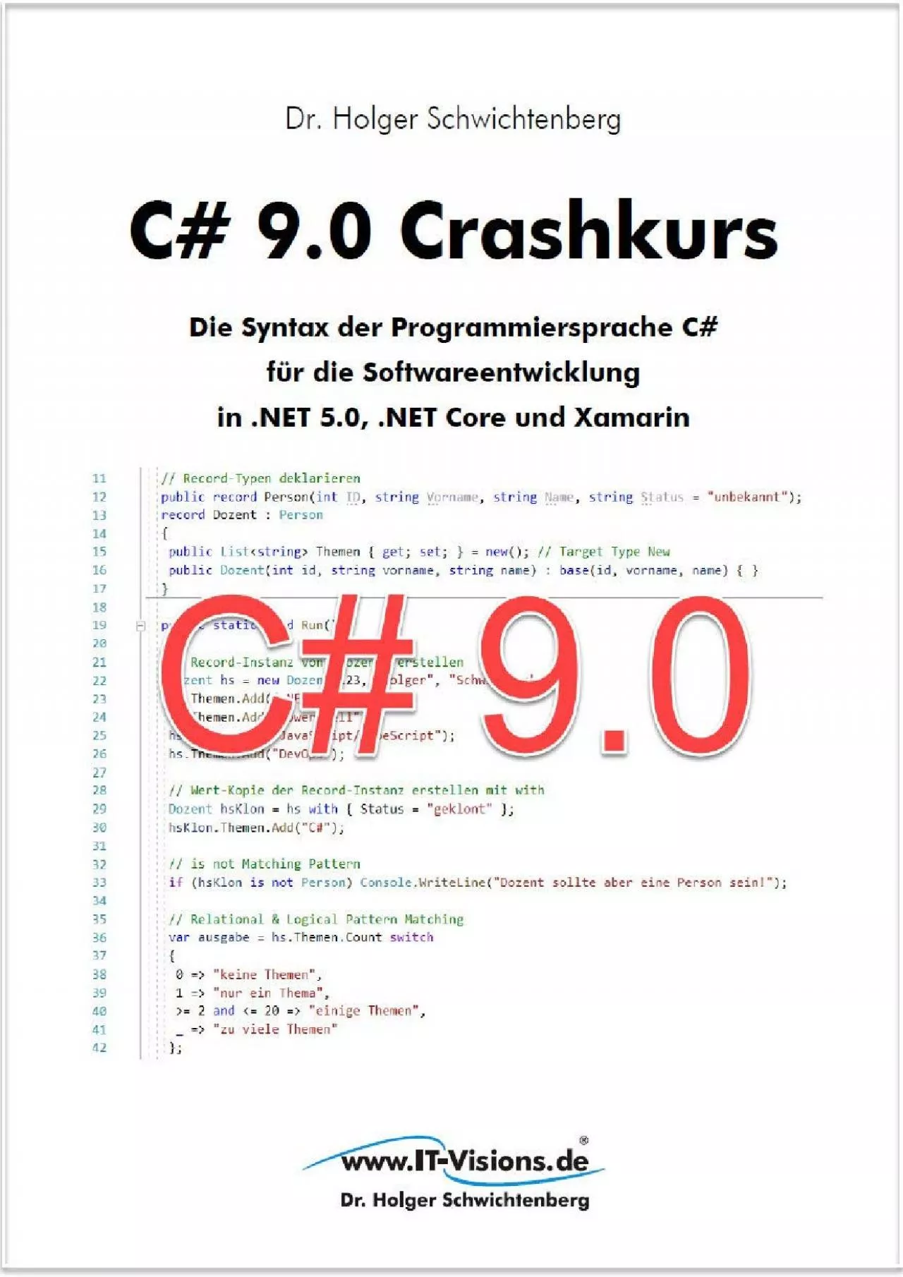 [PDF]-C 9.0 Crashkurs: Die Syntax der Programmiersprache C für die Softwareentwicklung