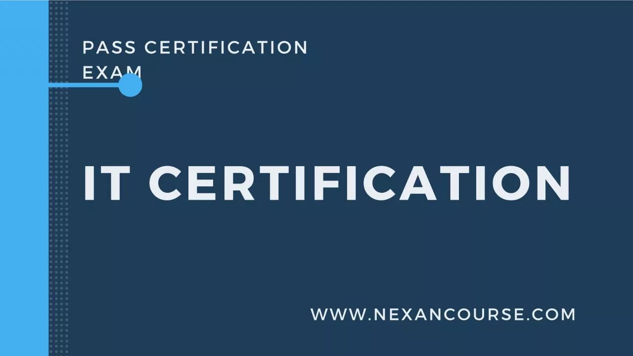 PDF-VCS-260 Administration of Veritas InfoScale Availability 7.3 for UNIX-Linux Certification