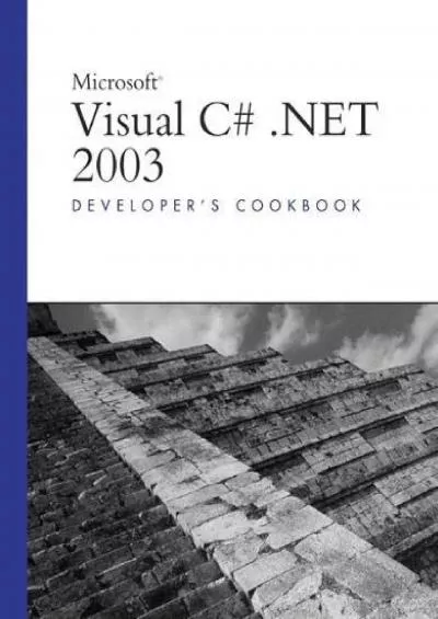[eBOOK]-Microsoft Visual C .NET 2003 Developer\'s Cookbook
