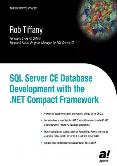 [DOWLOAD]-SQL Server CE Database Development with the .NET Compact Framework