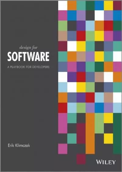 (EBOOK)-Design for Software A Playbook for Developers