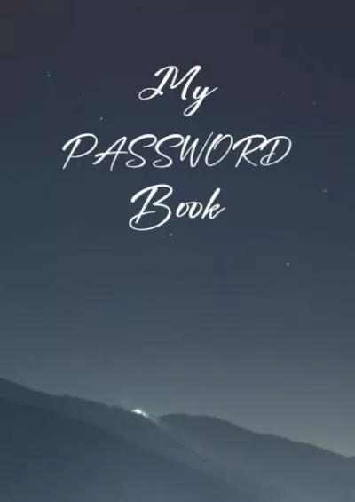 [BEST]-Password Book: Small Internet Pasword Book | (5 x 8 ) in | With Alphabetical Tabs