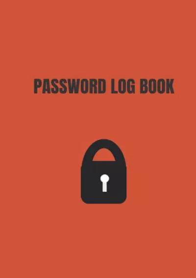 [eBOOK]-Password Book: Internet password book with alphabetical tabs to track your passwords.