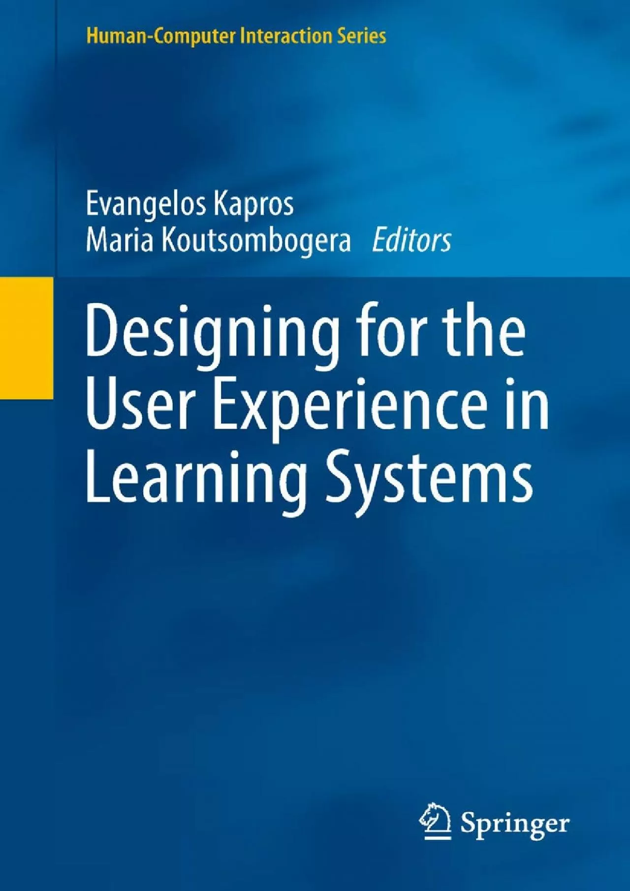 (BOOS)-Designing for the User Experience in Learning Systems (Human–Computer Interaction