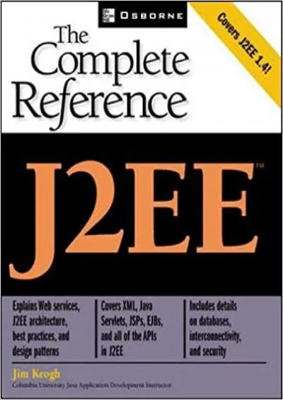 (EBOOK)-J2EE The complete Reference