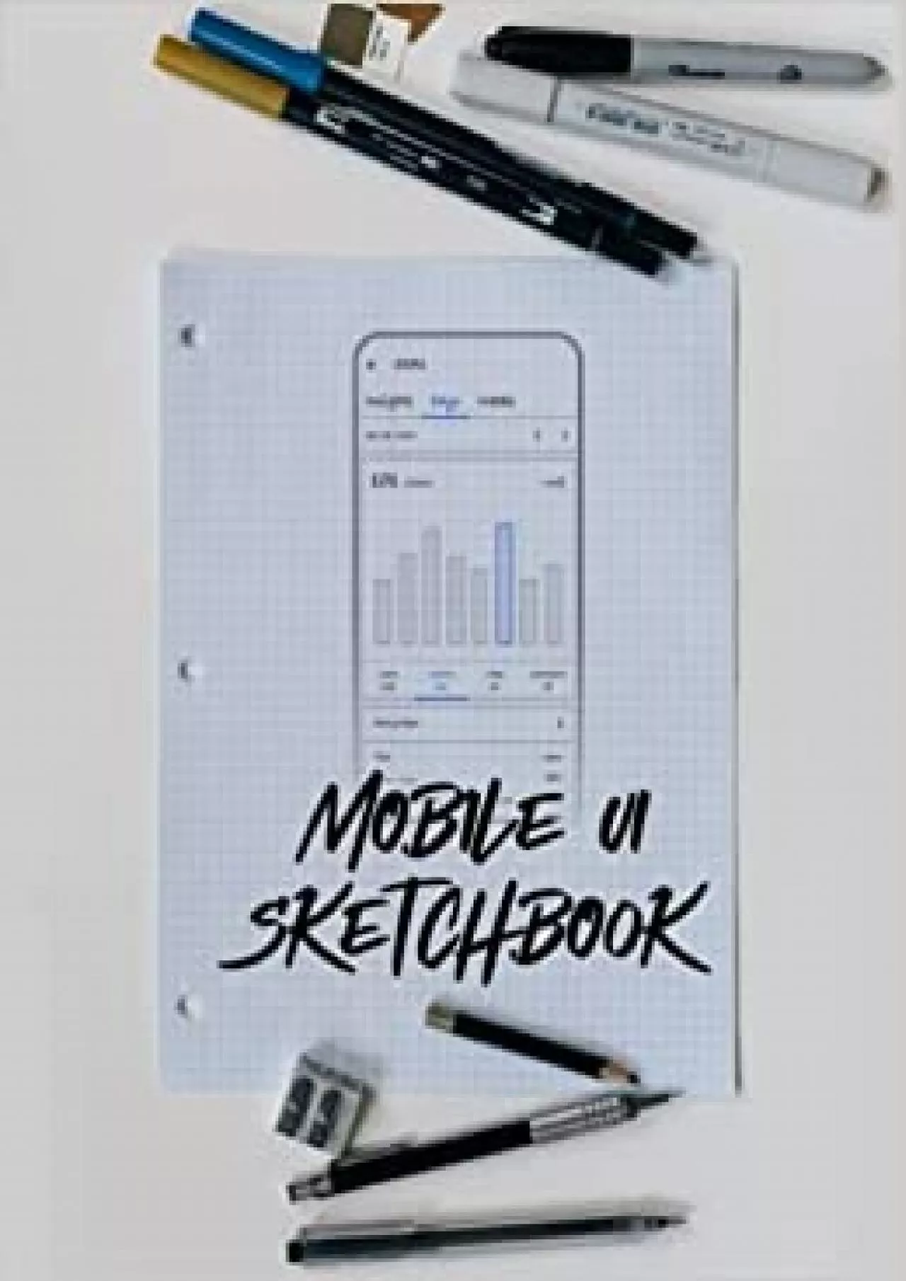 PDF-(BOOK)-Mock your UI UX/UI Design Sketchbook for App Designers and Developers - 85 x 11