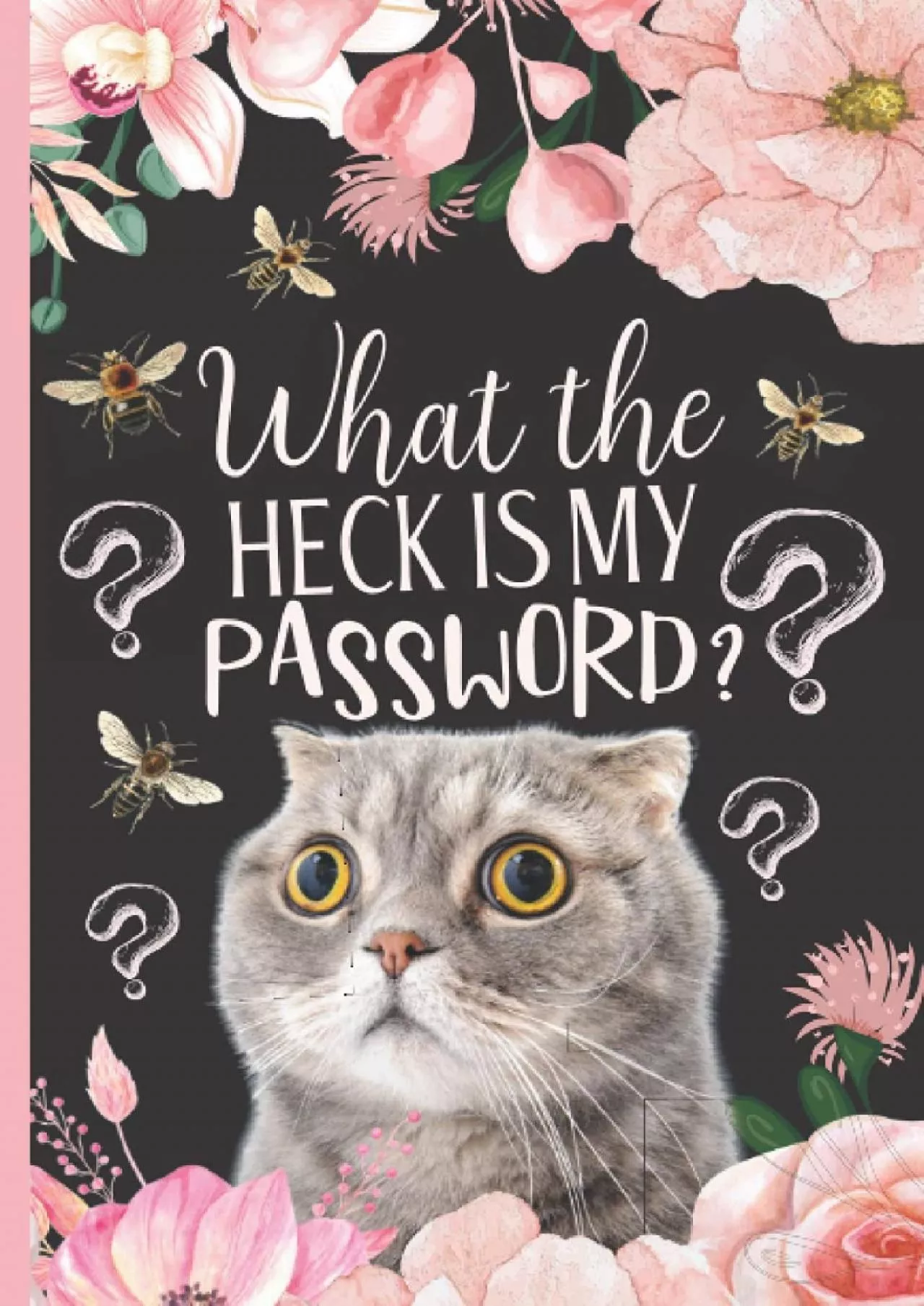 PDF-[FREE]-Password logbook - What the heck is my password: Funny Alphabetical Internet Password