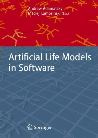 (DOWNLOAD)-Artificial Life Models in Software
