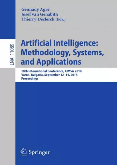 (BOOS)-Artificial Intelligence Methodology Systems and Applications 18th International