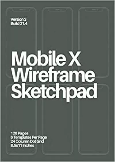 (BOOS)-Mobile X Wireframe Sketchpad Midnight Green