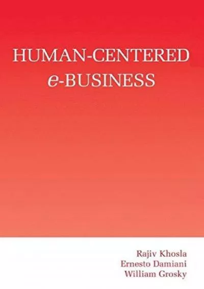 (EBOOK)-Human-Centered e-Business