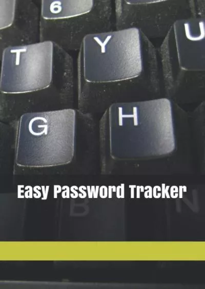[BEST]-Easy Password Tracker: Password Book Log Book, Address Books For Passwords, Password, Login Password Book, Password Organizer Book