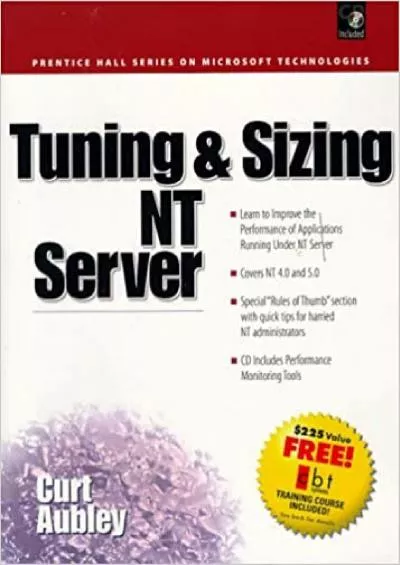 (BOOS)-Tuning & Sizing NT Server