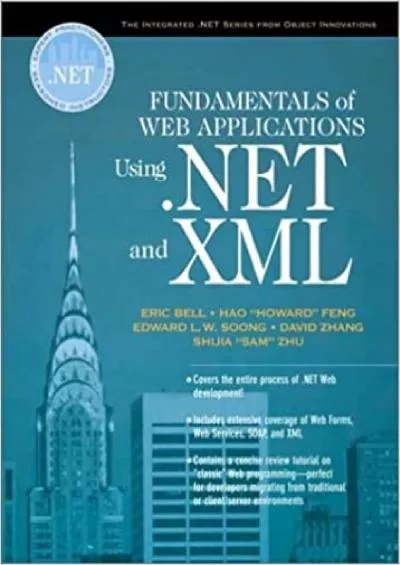 (BOOS)-Fundamentals of Web Applications Using Net and XML