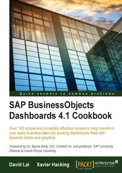 (DOWNLOAD)-SAP BusinessObjects Dashboards 41 Cookbook
