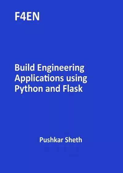 (DOWNLOAD)-Build Engineering Applications using Python and Flask