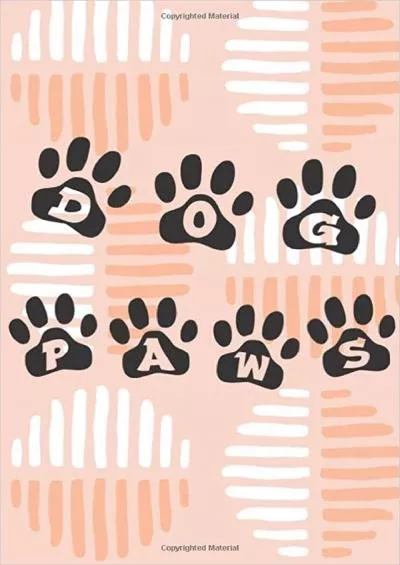 (BOOK)-Dog Paws Unique Discrete Password Logbook for Pet Lovers Dog Paws Design for Dog