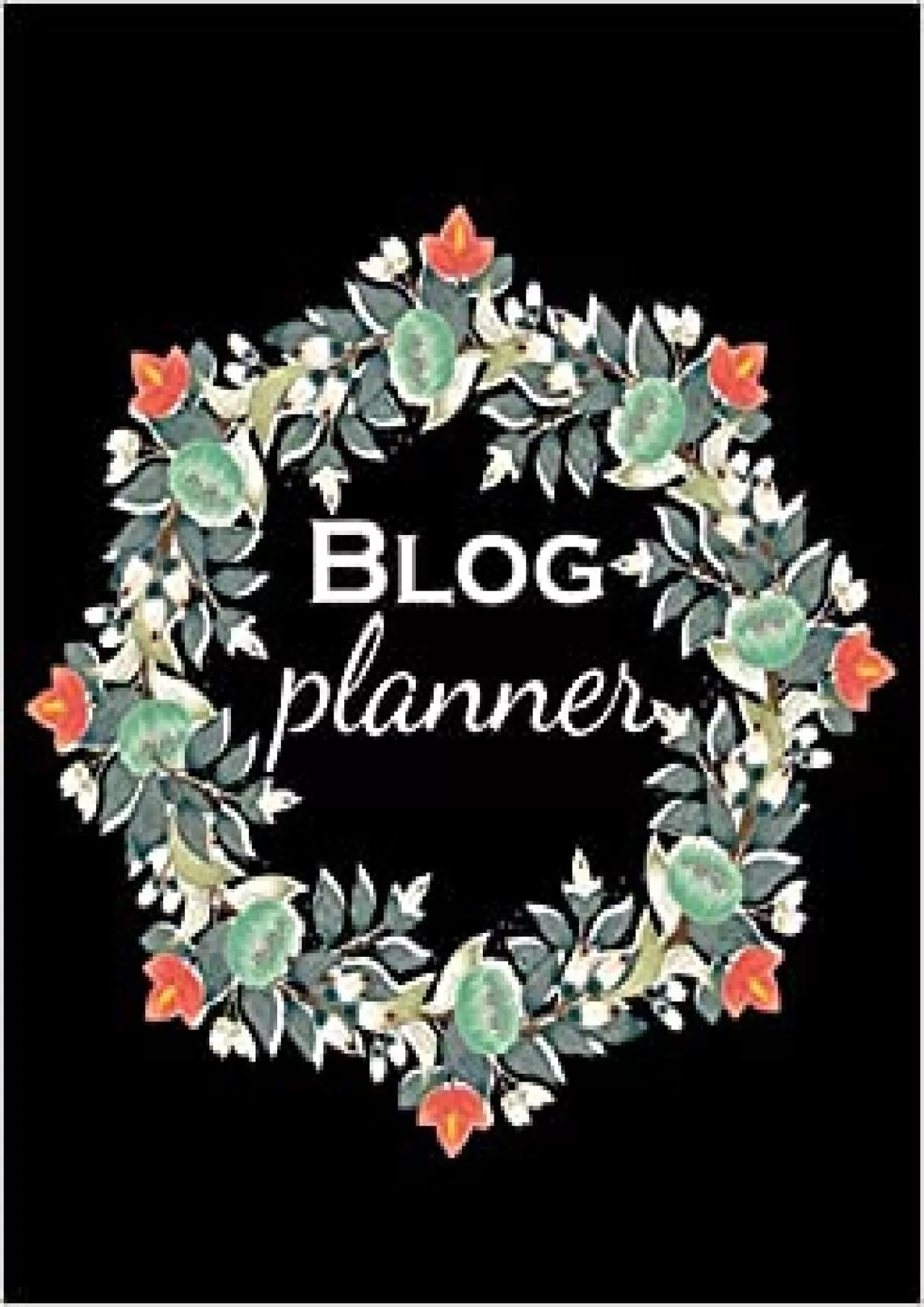 (BOOK)-Blog Planner Blog Planning Notebook Blogger Log Book Blog Planning Sheets Daily