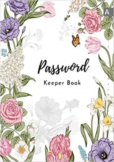 (READ)-Password Keeper Book 85 x 11 Big Login Notebook Organizer with A-Z Alphabetical