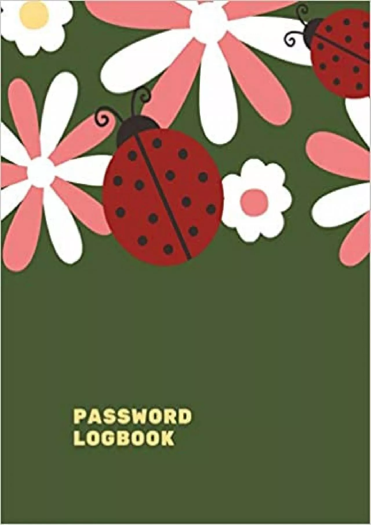 PDF-(BOOS)-Password Logbook Ladybug Internet Password Keeper With Alphabetical Tabs | Large-print