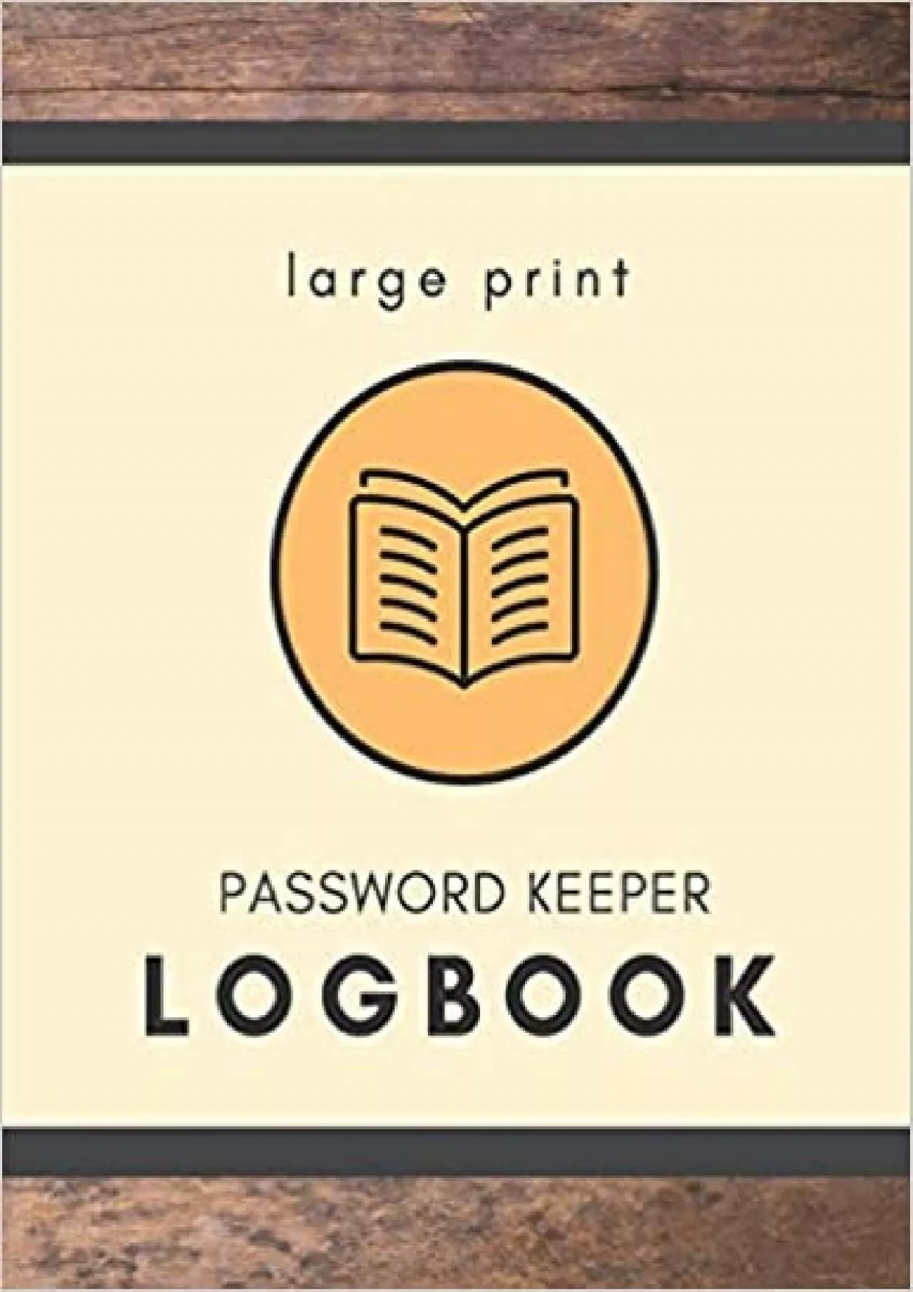 (EBOOK)-Large Print Password Keeper Logbook Write It Down Internet Username and Password