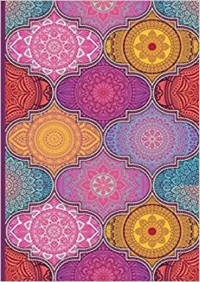 (DOWNLOAD)-Discreet Password Book Never Forget A Password Again! 6\' x 9\' Colorful Abstract Mandala Design Password Book With Tabbed Large Alphabet Over 390 Record User And Password