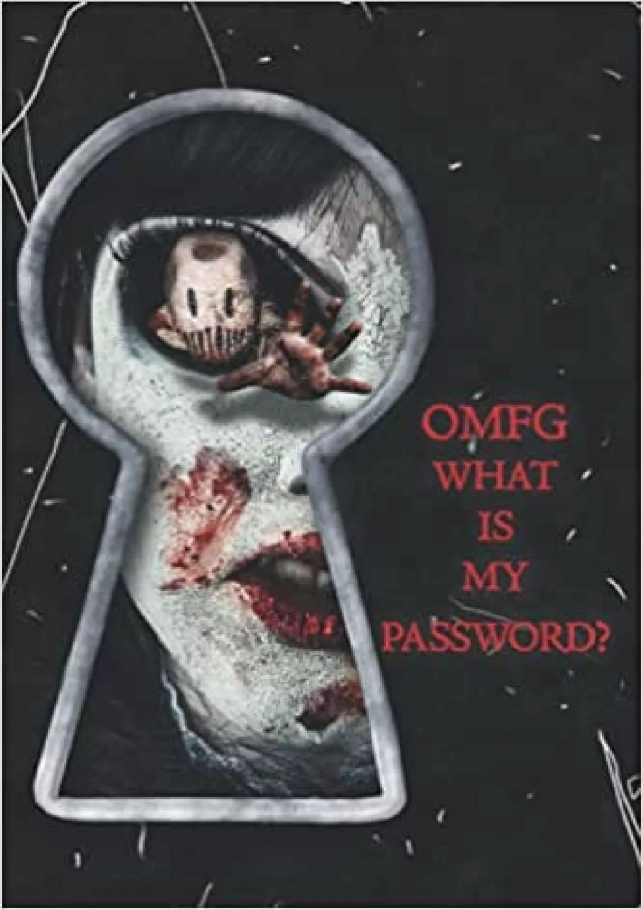 (BOOK)-OMFG WHAT IS MY PASSWORD? Horror Internet Website Address Password Keeper Logbook