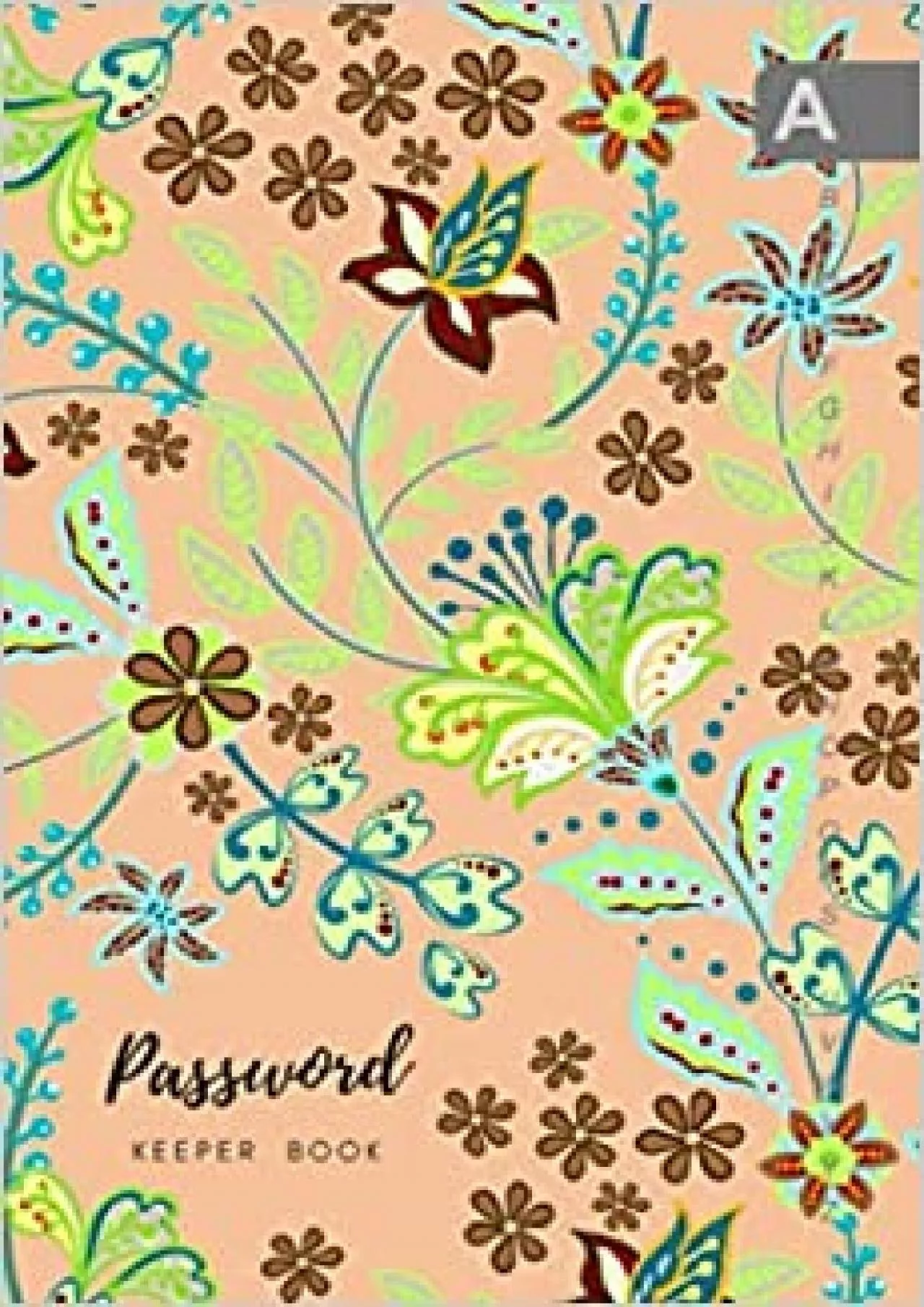 PDF-(READ)-Password Keeper Book 4x6 Mini Login Notebook Organizer with A-Z Alphabetical Tabs