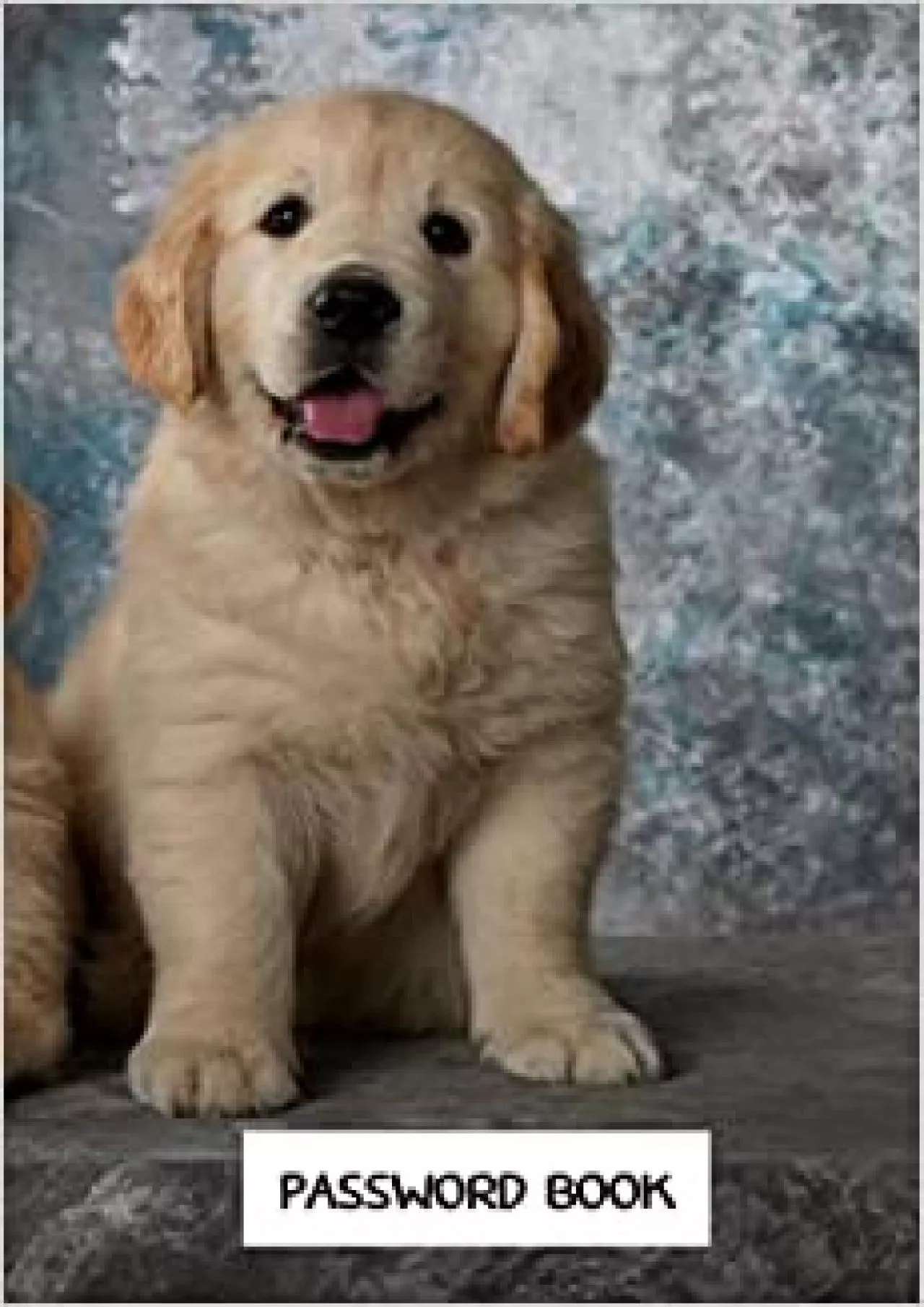 (EBOOK)-Password Book Golden Retriever Puppies Dog Lovers Design Dover  Internet Passwords