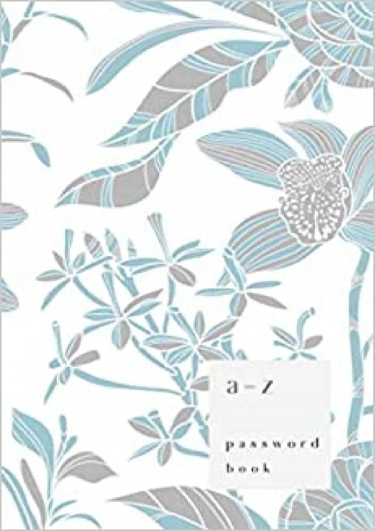 (READ)-A-Z Password Book 4x6 Small Password Notebook with A-Z Alphabet Index | Drawing