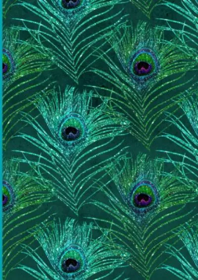 [BEST]-Teal Peacock Feathers Discreet Internet Password Keeper a Password Book for Women: Password Journal Used for Online Safety and to Remember Passwords