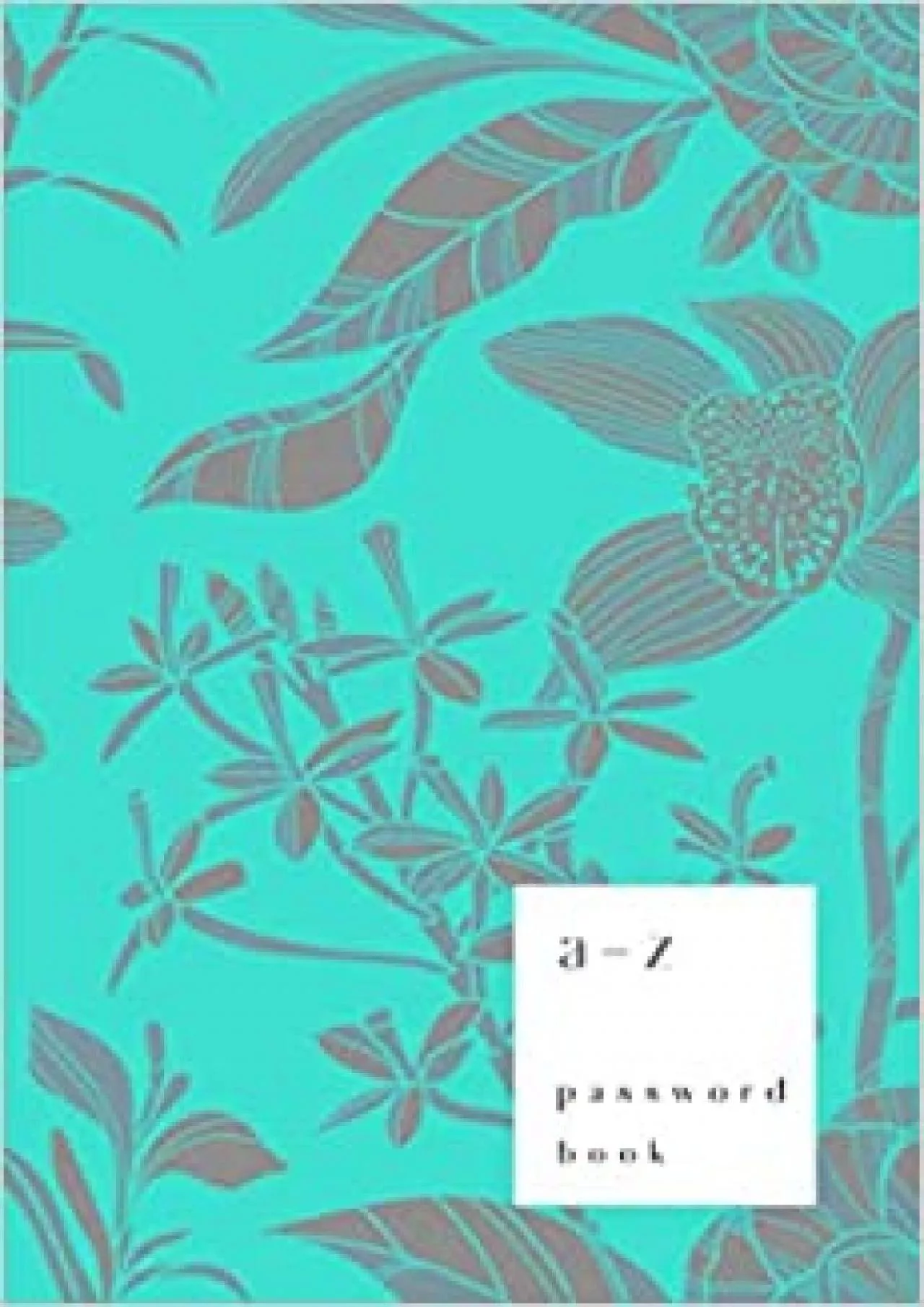 PDF-(DOWNLOAD)-A-Z Password Book 4x6 Small Password Notebook with A-Z Alphabet Index | Drawing