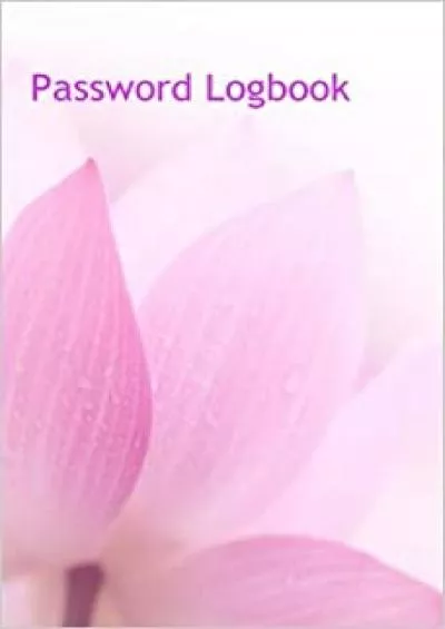 (DOWNLOAD)-Password Logbook Password Keeper Password Organizer