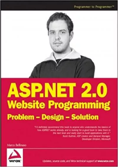 (BOOK)-ASPNET 20 Website Programming Problem - Design - Solution