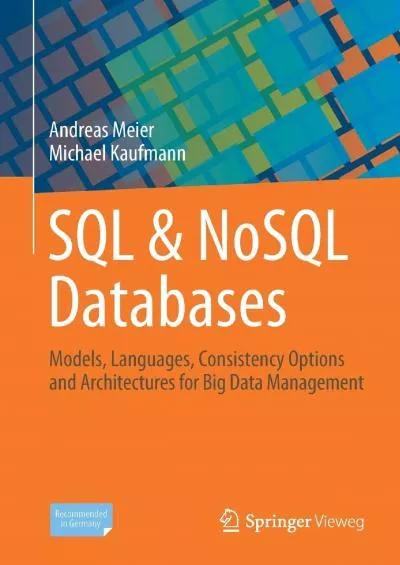 [READING BOOK]-SQL  NoSQL Databases: Models, Languages, Consistency Options and Architectures for Big Data Management