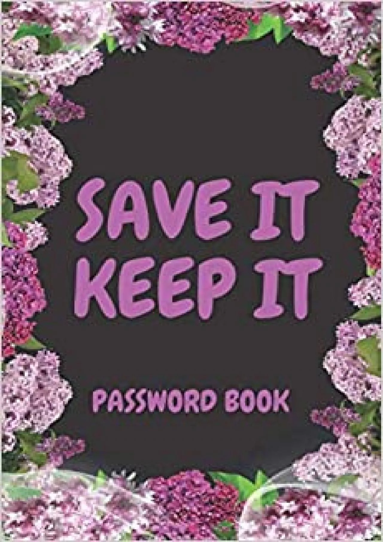 PDF-(BOOK)-Save it keep it Password book Password keeper logbook with alphabetical tabbed